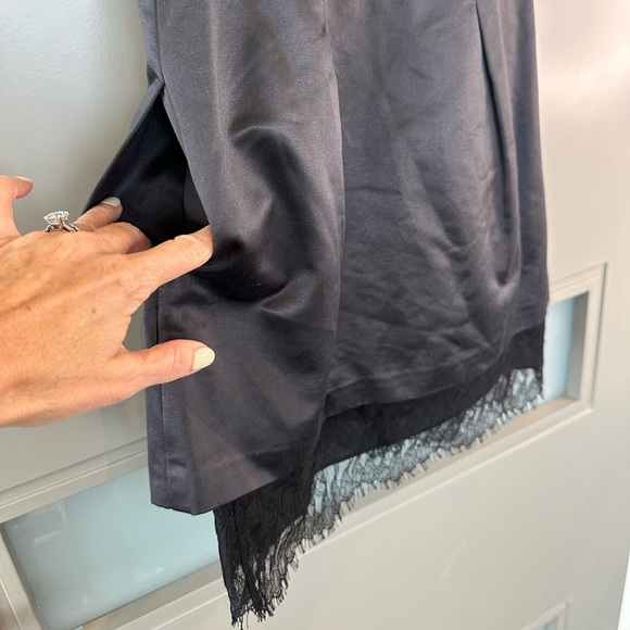 BCBGMaxAzria Lace Silk Y2K Cocktail Dress - Picture 10 of 12